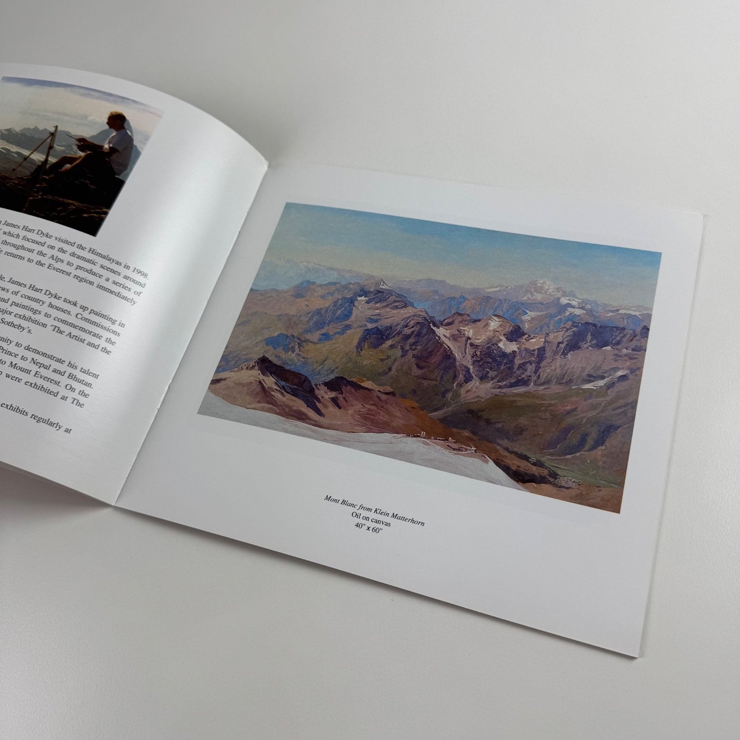 Paintings from the Alps and Saudi Arabia by James Hart Dyke | W.H. Patterson, 2001