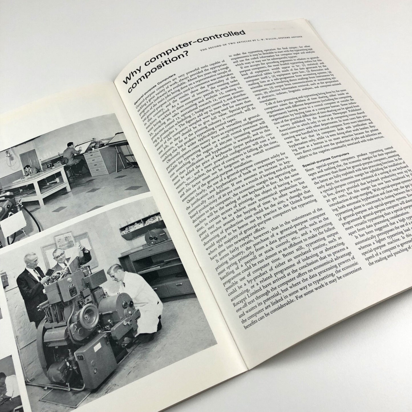 Monotype Newsletter 80 December 1966 | Includes filmsetting, Univers