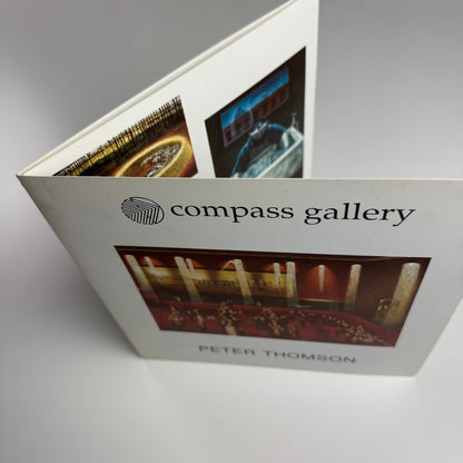 Folding card Peter Thomson. Compass Gallery Glasgow 1997