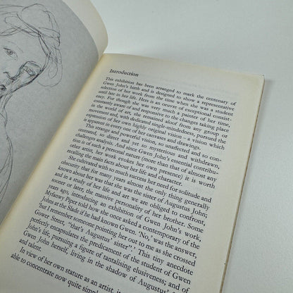 Gwen John 1876-1939 | Anthony d'Offay, 1976 | Catalogue design by Gordon House