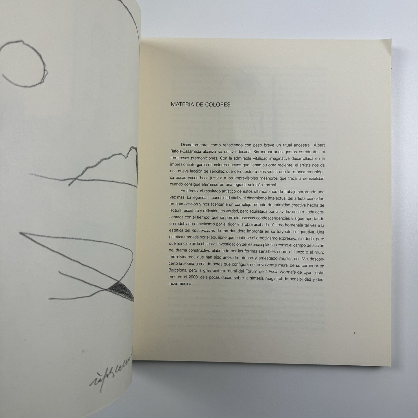 Albert Ràfols-Casamada. Obra reciente | Galeria Metta Madrid 2003