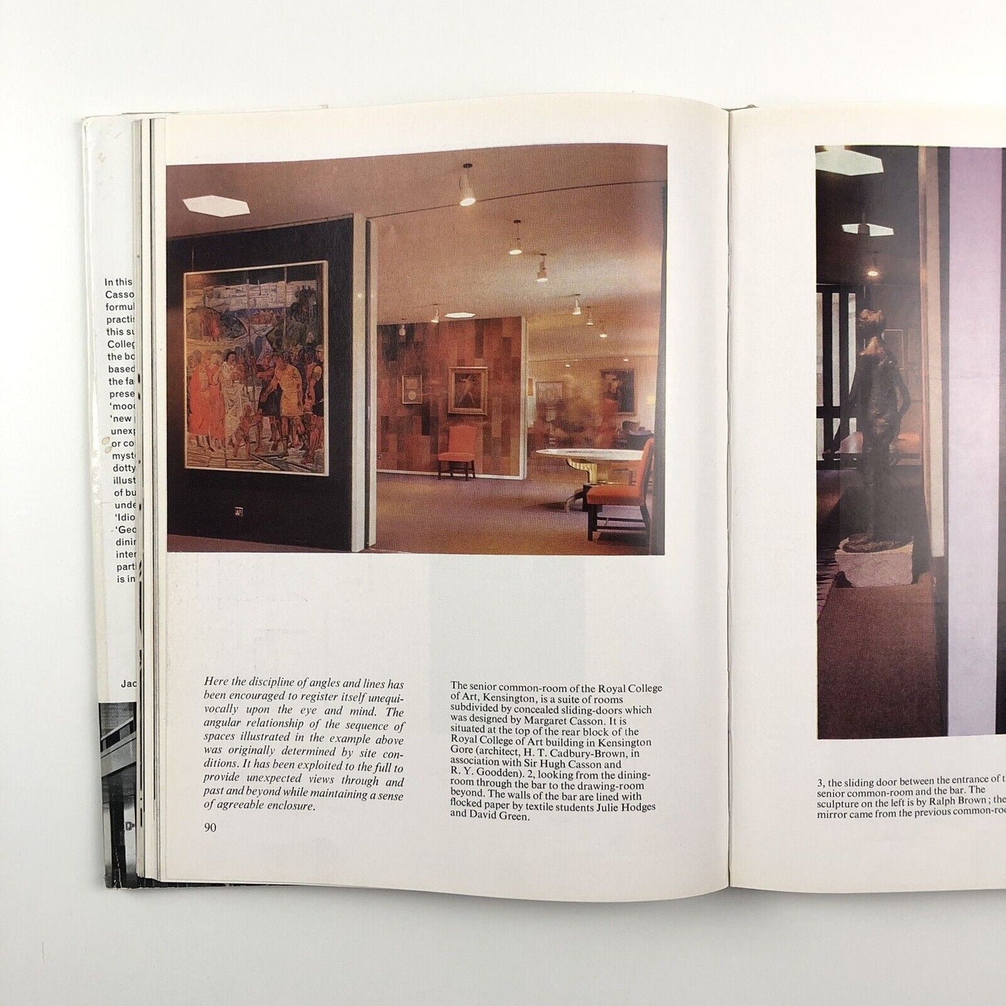 Inscape. The design of interiors edited by Hugh Casson | Architectural Press, 1968