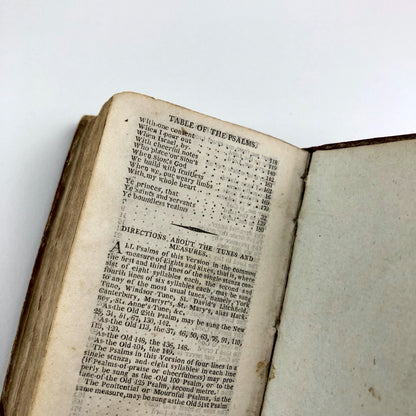 Miniature Book of Common Prayer | Publisher J. Scratcherd | Printed by Charles Whittingham | Inscribed Mary Ann Pennington, 1802