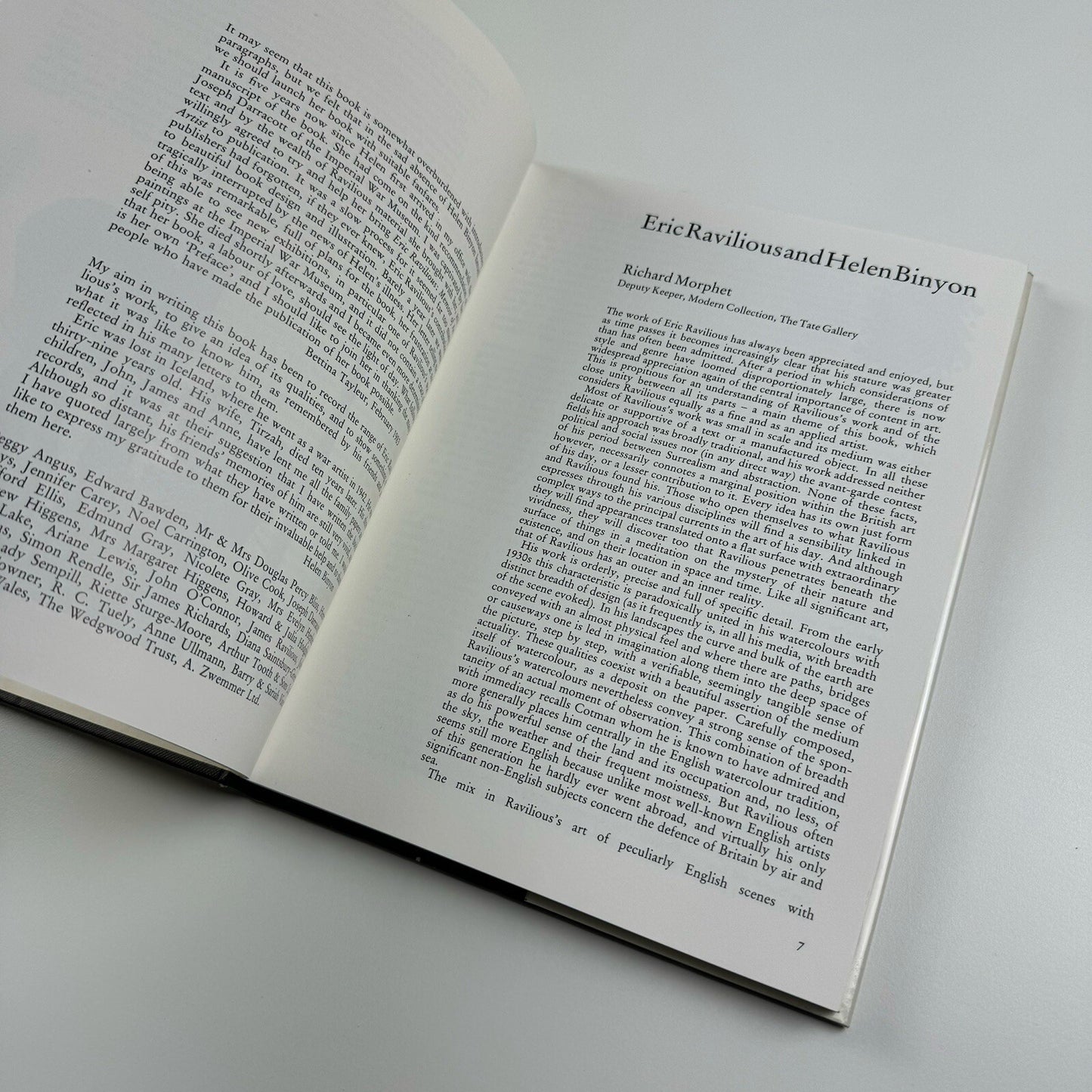 Eric Ravilious. Memoir of an Artist by Helen Binyon | Lutterworth Press, 1983