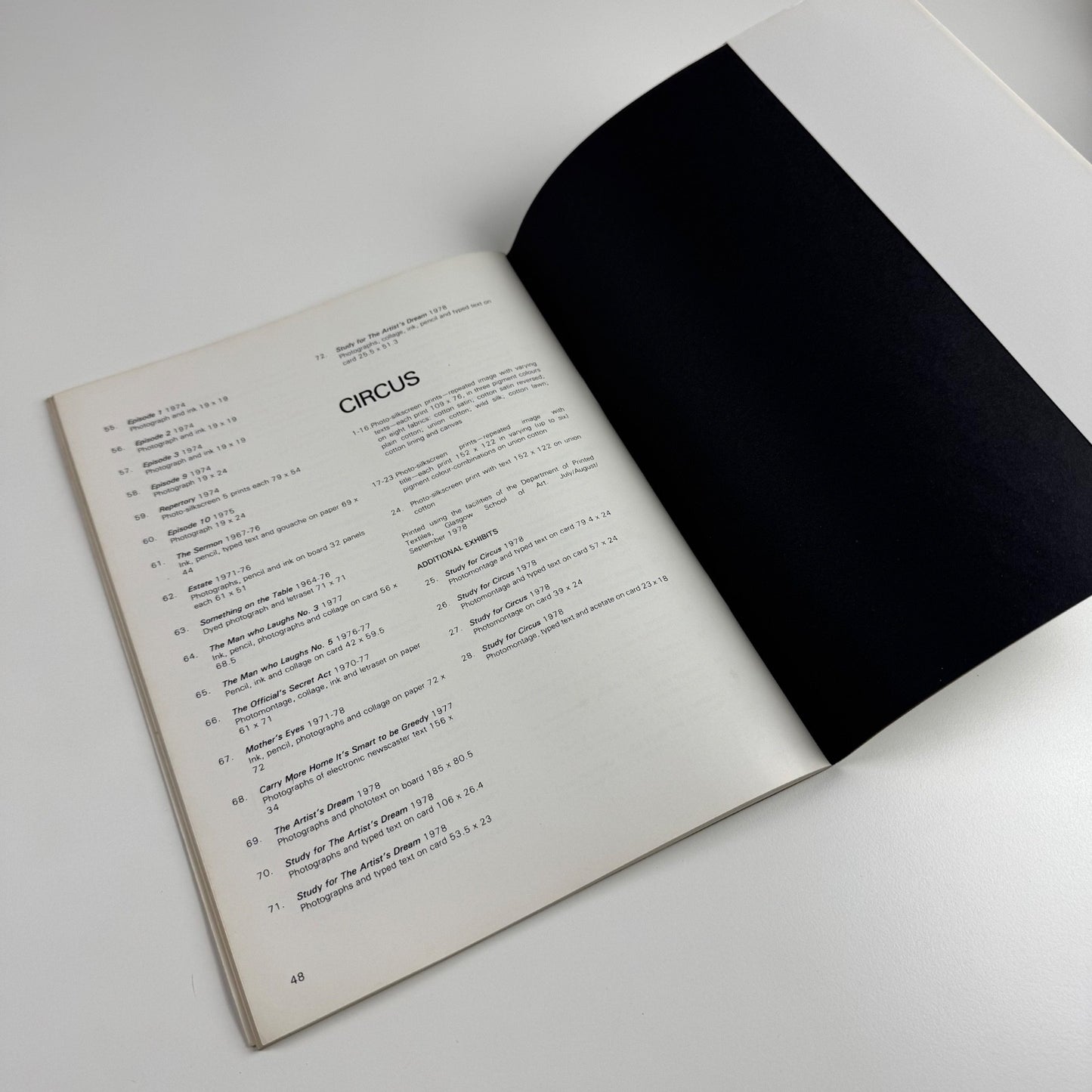 Ian Breakwell. Continuous Diary and related works: Circus | Arts Council, 1978/9