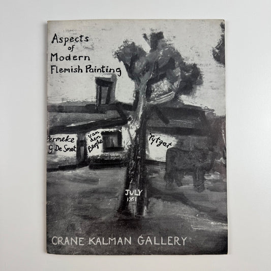 Aspects of Modern Flemish Painting | Crane Kalman Gallery 1961