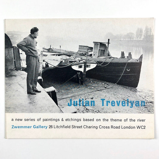 Leaflet for Julian Trevelyan a new series of paintings &amp; etching based on the theme of the river. | Zwemmer Gallery exhibition, 1963