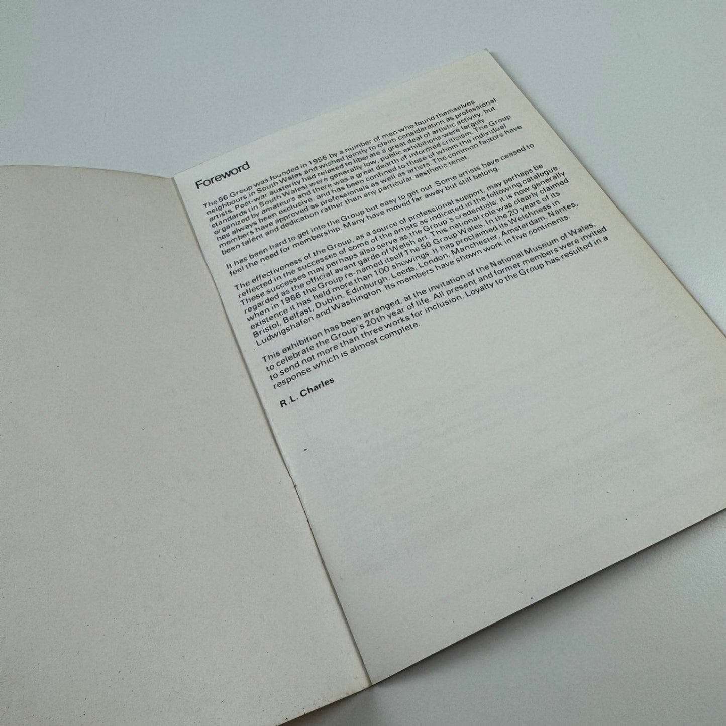 56 Group Wales. Twentieth Anniversary Exhibition 1956-76 | Chapter Arts Centre