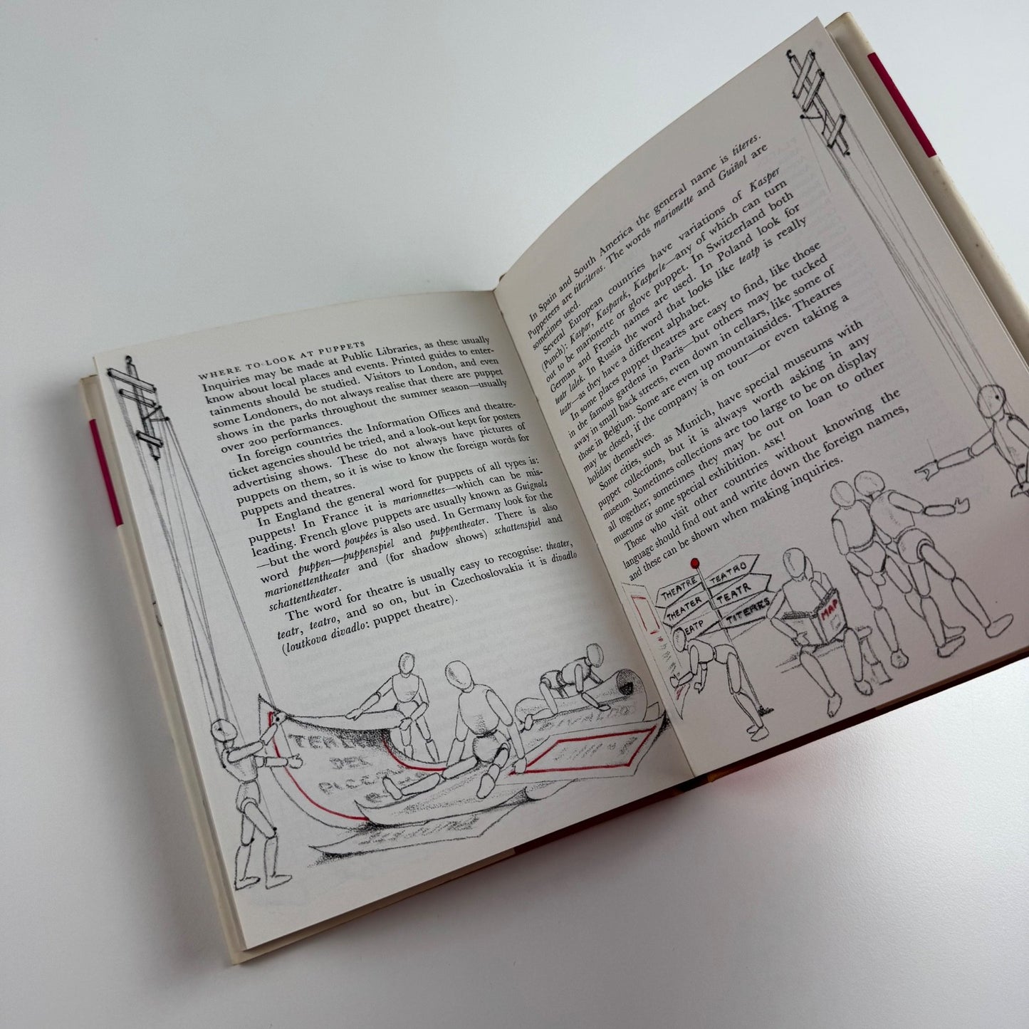 Let’s Look at Puppets by A.R. Philpott | Frederick Muller, 1966 illustrated by Norma Burgin