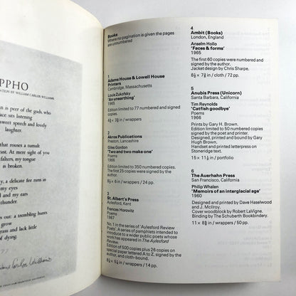 The Little Press Movement in England and America | Edward Lucie-Smith, 1968