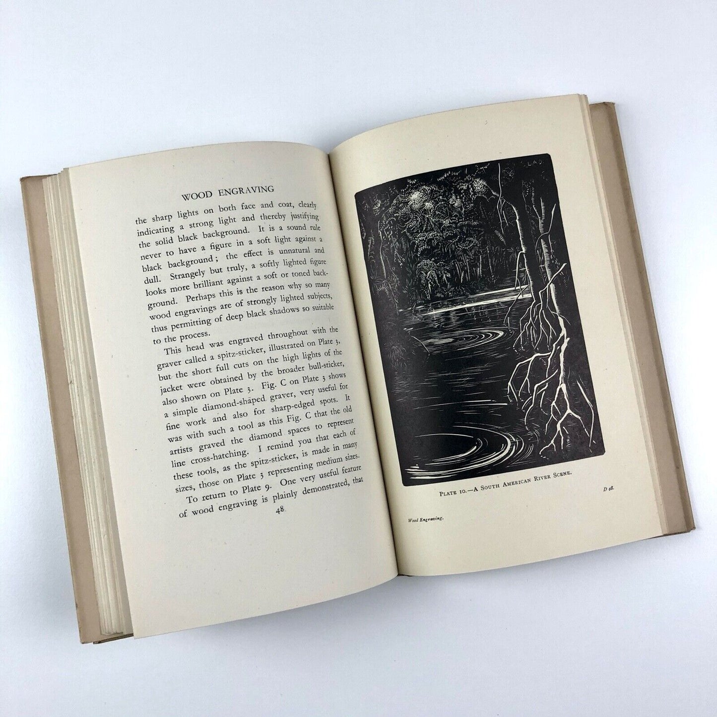 A Manual on Wood Engraving | Written & Illustrated by L. A. Doust | 1942 edition