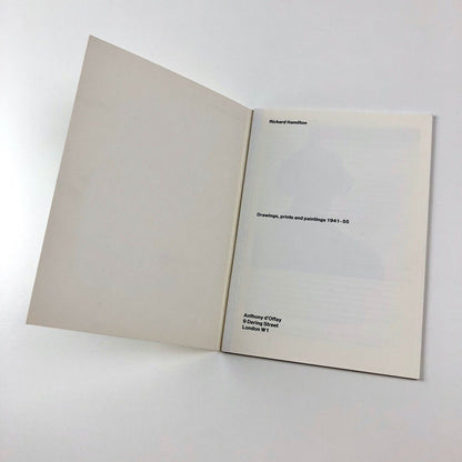 Richard Hamilton – Drawings, prints... 1941–55 | Anthony d'Offay catalogue booklet, 1979