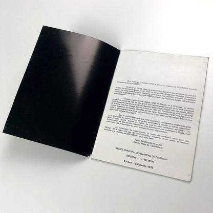 [Rasa] Remzi | Musée du Château de Dourdan exhibition catalogue, 1978