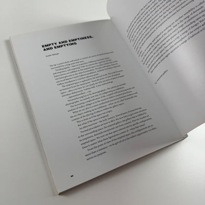 Null Object. Gustav Metzger thinks about nothing | Black Dog Publishing, 2012