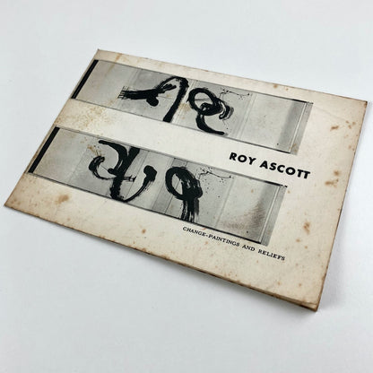 Roy Ascott: Change – Paintings and Reliefs | Presumed exhibition c.1959/early 60s