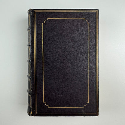 Milton's Poetical Works edited by Sir Egerton Brydges | William Tegg, 1865 bound by Edwin Slater