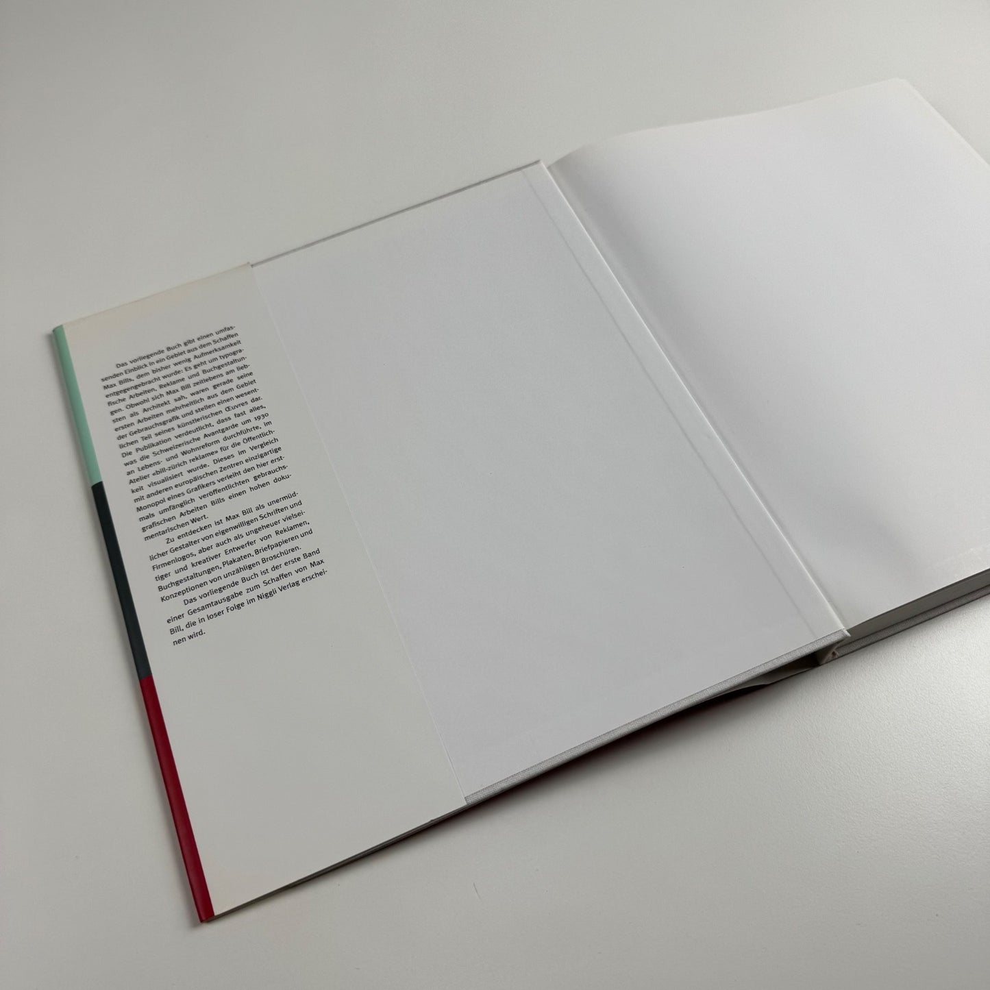Max Bill. Typography, advertising, book design | Niggli, 1999 hardback