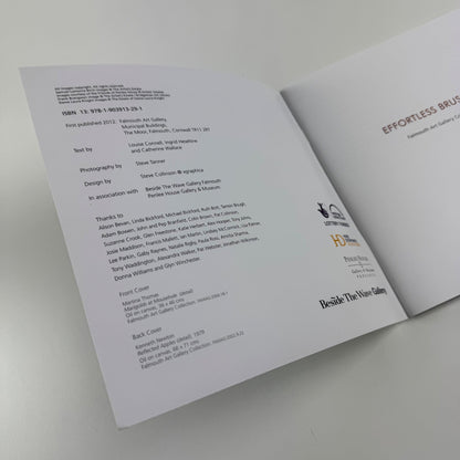 Effortless brushstrokes. Falmouth Art Gallery Collection Volume 15 by Louise Connell, Ingrid Heseltine, Catherine Wallace | Falmouth Art Gallery, 2012