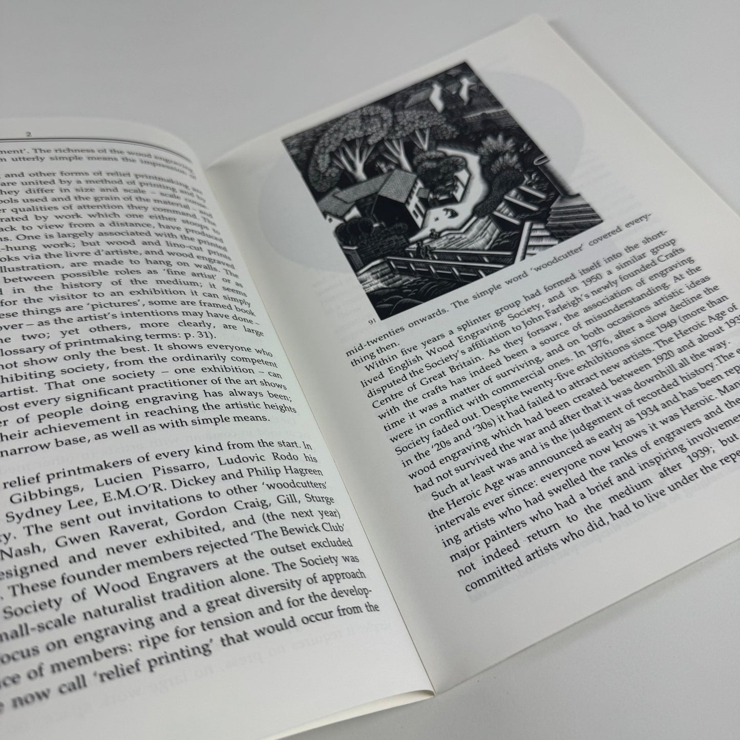 Engraving then & now. Retrospective 50th exhibition Society of Wood Engravers, undated