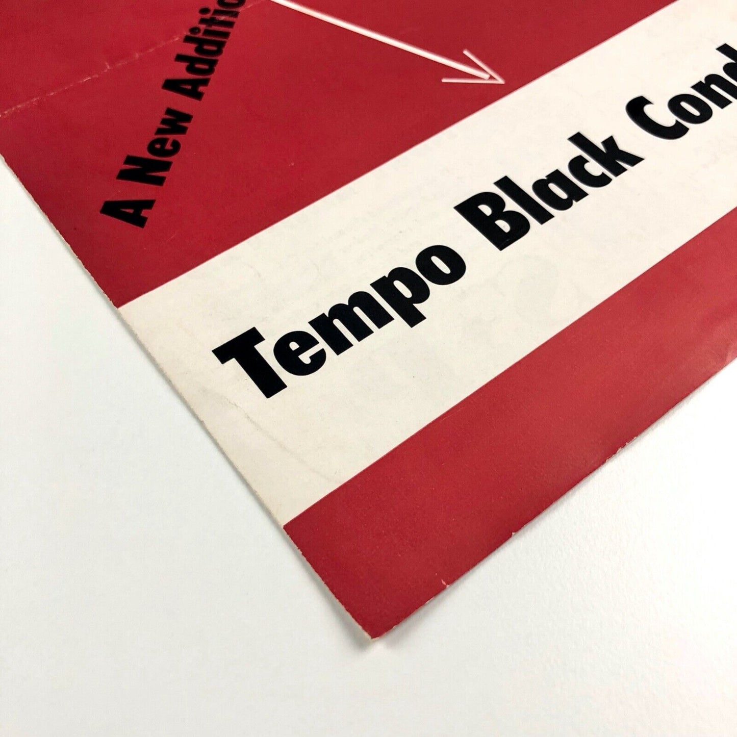 Type specimen Tempo Black Condensed | Ludlow Typograph Company, Chicago, undated