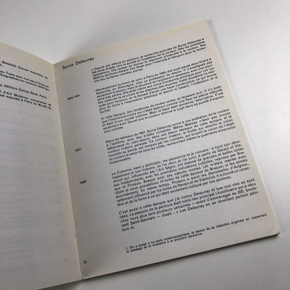 Sonia Delaunay. Rétrospective | Musée National d’Art Moderne Paris, 1967