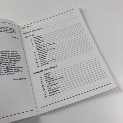 Bill Ming City Museum | Birmingham City & Art Gallery catalogue, 1987