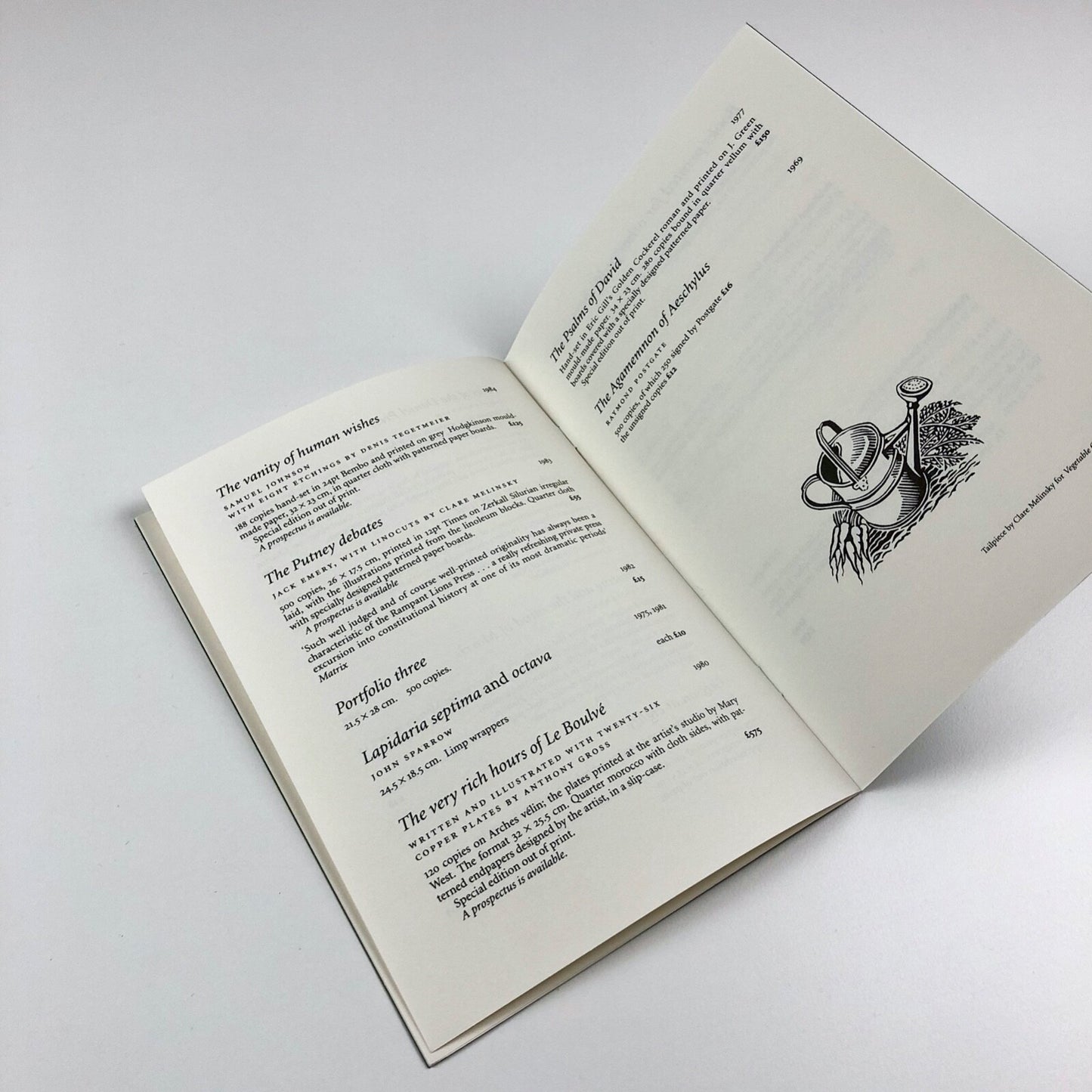 Rampant Lions Press Newsletter & Book List 1995