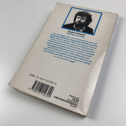 Coming in to Land by Stephen Poliakoff | Methuen, 1986 signed