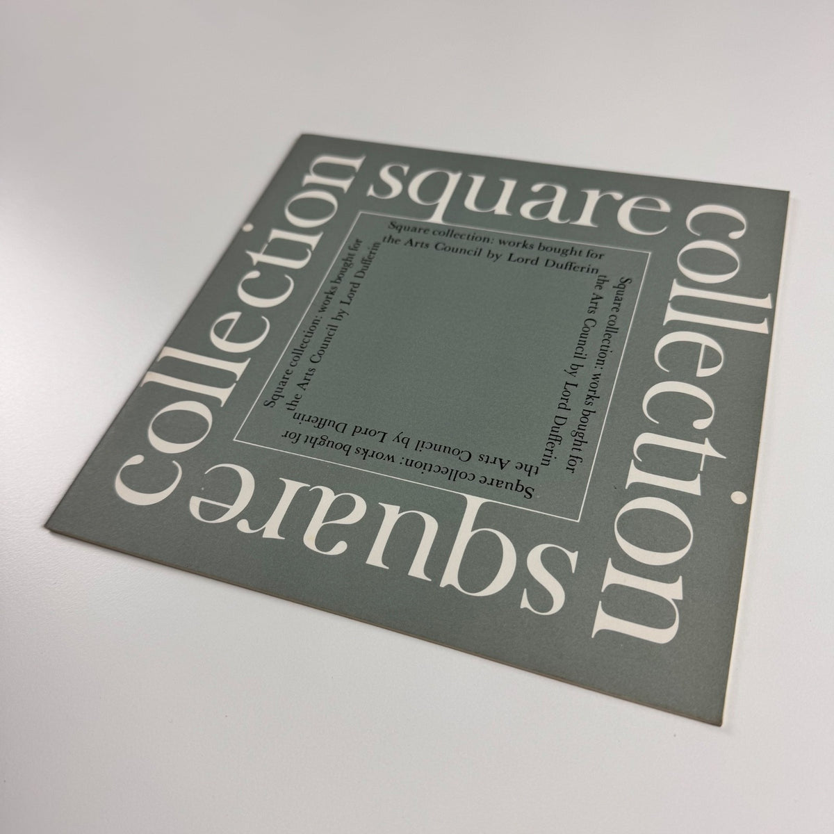 Square collection: works bought for the Arts Council by Lord Dufferin 1973