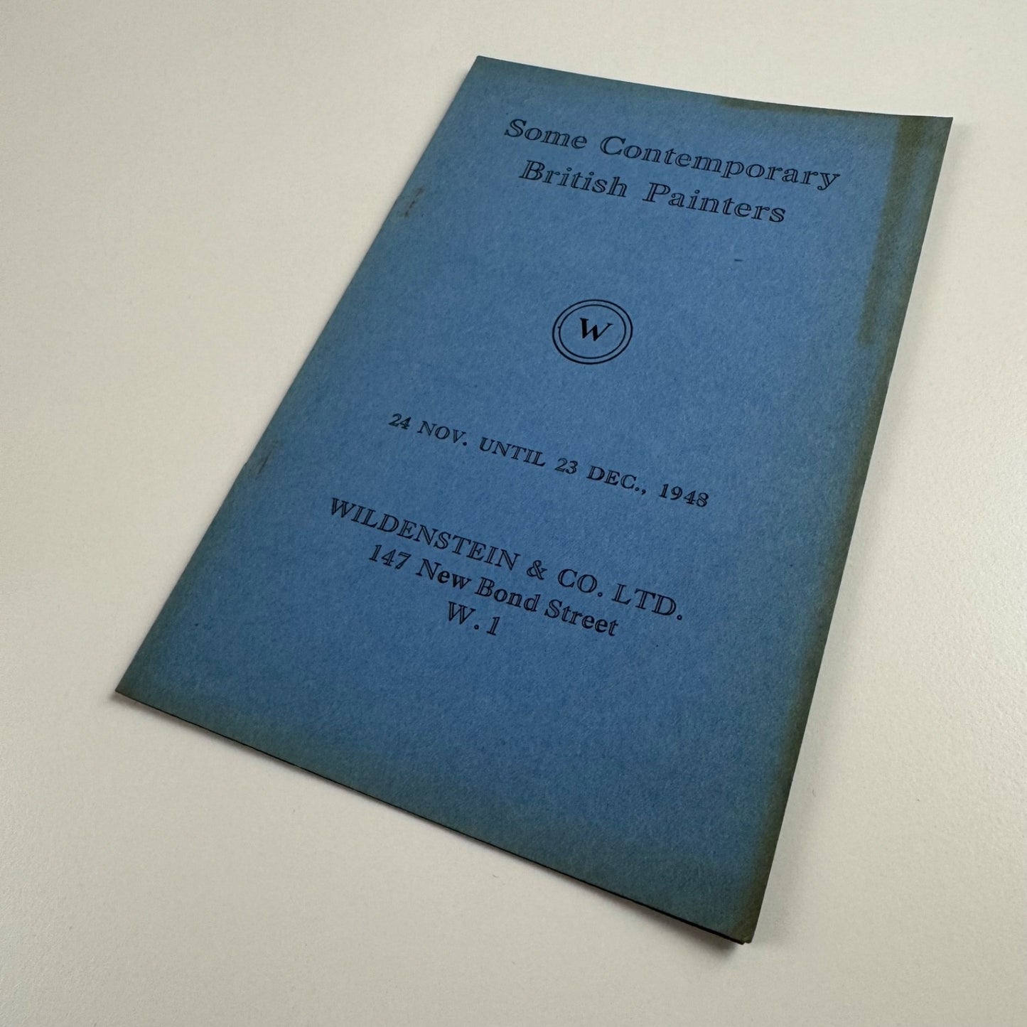 Some Contemporary British Painters | Wildenstein & Co, London 1948