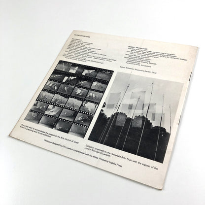 Alan Welsford – Robert Frankland | Camden Arts Centre Garden catalogue, 1974