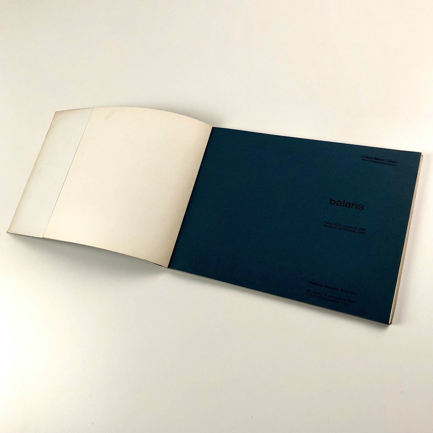Balans. Foire d’Arte moderne 1964. Moderne kunstbeurs | Stedelijk museum Schiedam