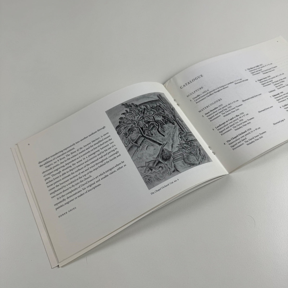 David Jones Poetic & Spiritual Paintings, Drawing, Engravings | Monnow Valley Arts Centre, 2006