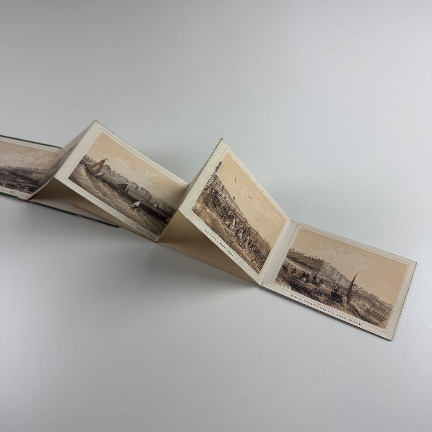 Views of Brighton | T. Nelson & Sons. Small pictorial fold-out guide book c1870s
