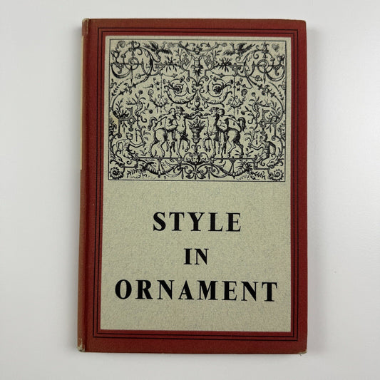 Style in Ornament by Joan Evans | Oxford University Press, 1950