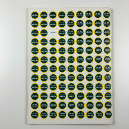 Emigre 40 The Info Perplex | Ed. Andrew Bauvert, designer Rudy VanderLans, 1996