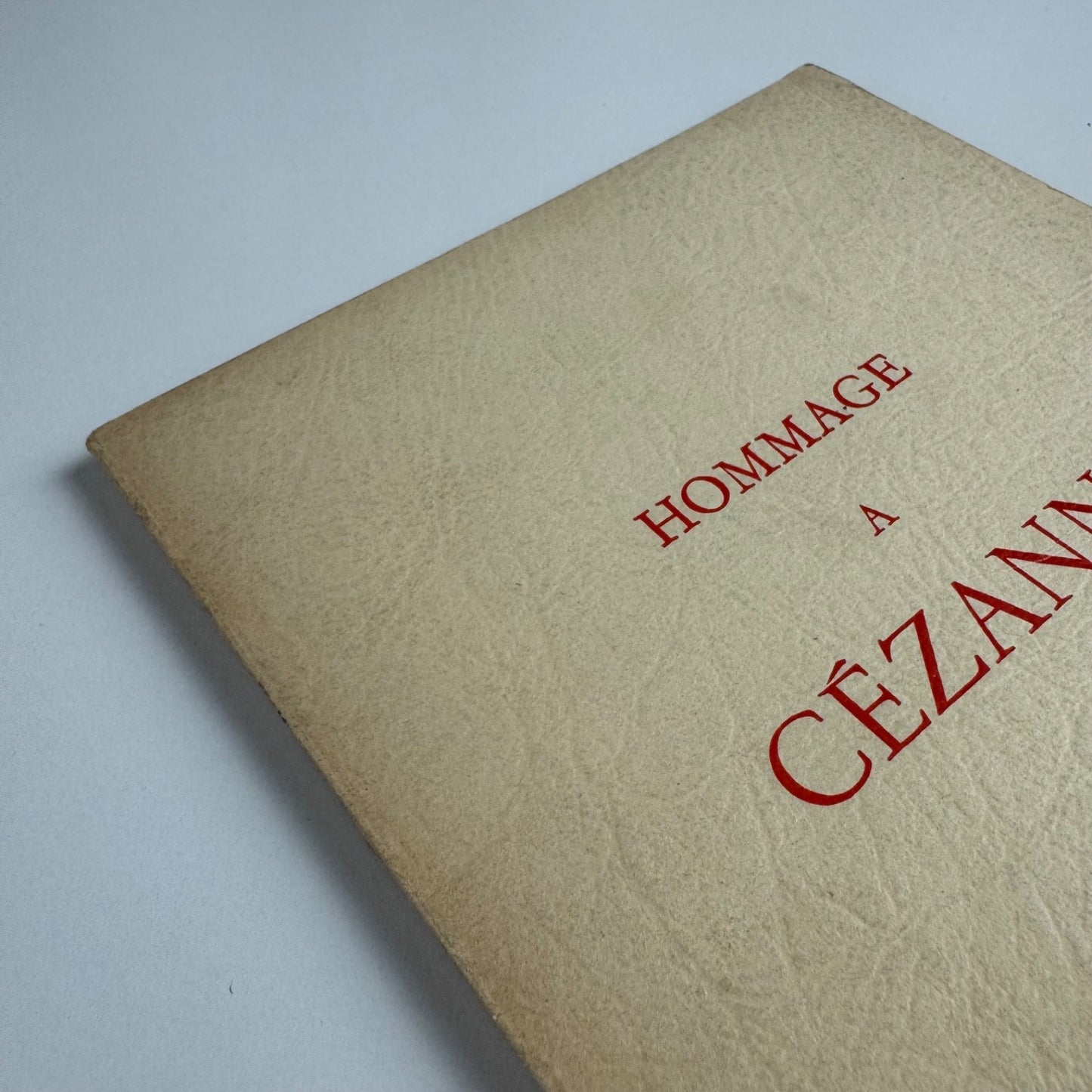 Hommage a Cézanne | Orangerie des Tuileries Éditions des Musées Nationaux, 1954
