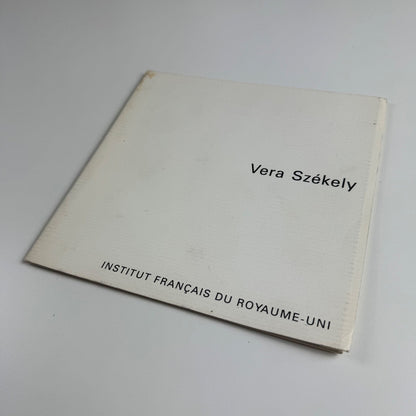 Vera Székely | Institut Français du Royaume-Uni, 1987/9