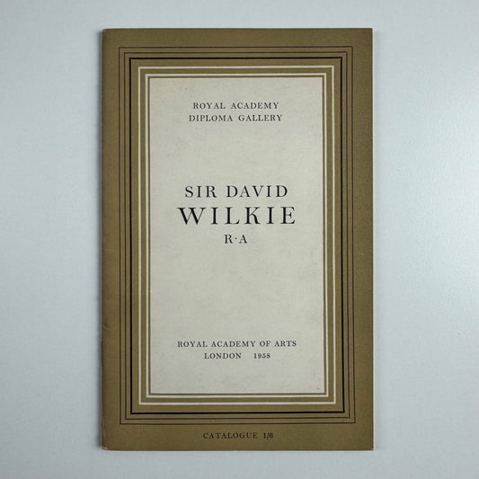 Paintings and Drawings by Sir David Wilkie | Royal Academy 1958