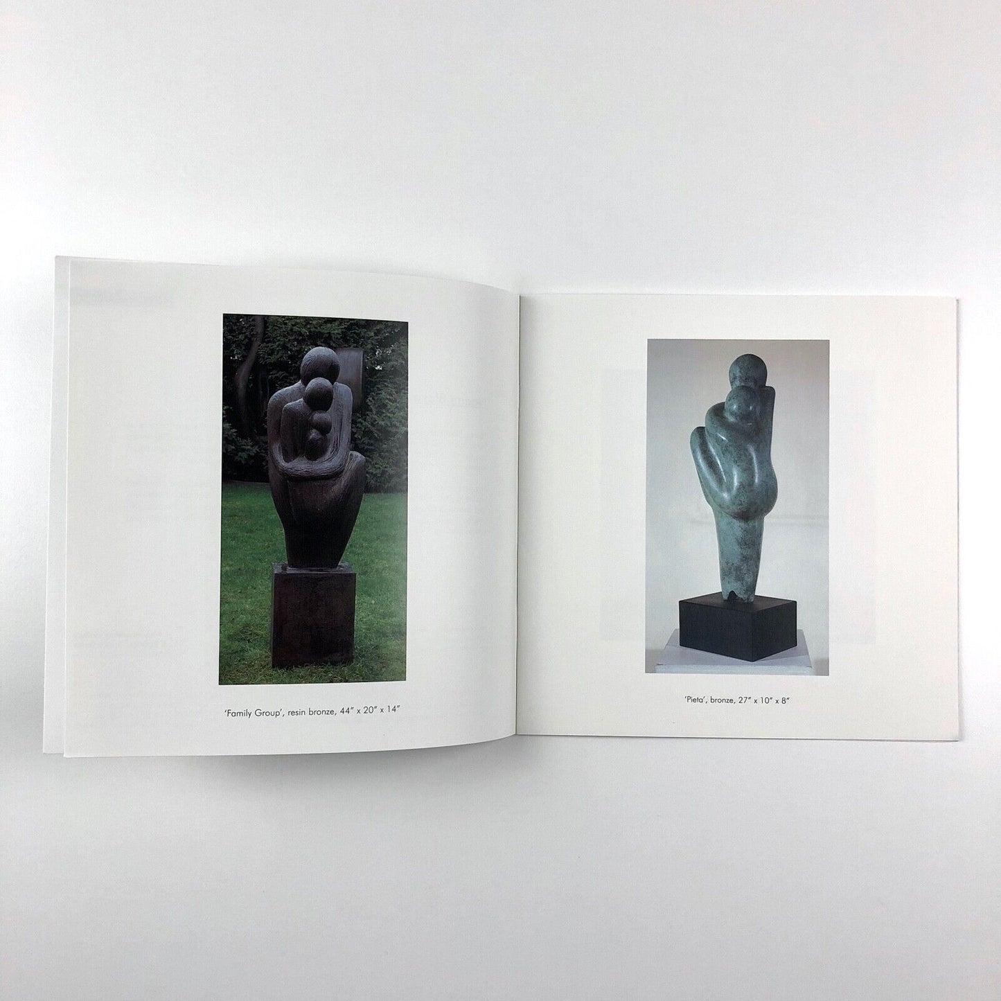 Naomi Blake sculpture | New Academy Gallery & Business Art Galleries catalogue booklet, 2002