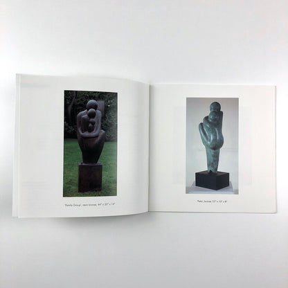 Naomi Blake sculpture | New Academy Gallery & Business Art Galleries catalogue booklet, 2002