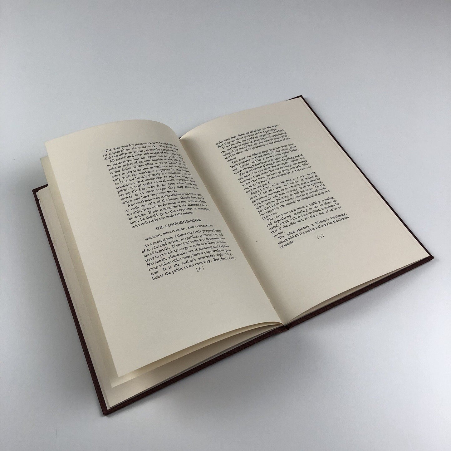 Manual of Printing Office Practice | Theodore L. De Vinne – 1978 reprint