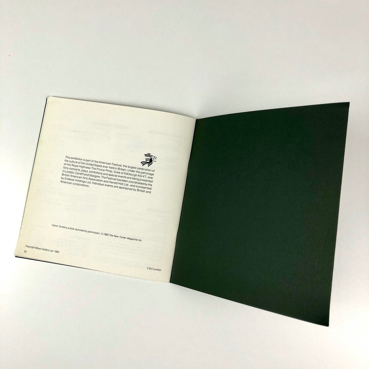 A Tribute to Leo Castelli | Mayor Gallery exhibition booklet, 1985