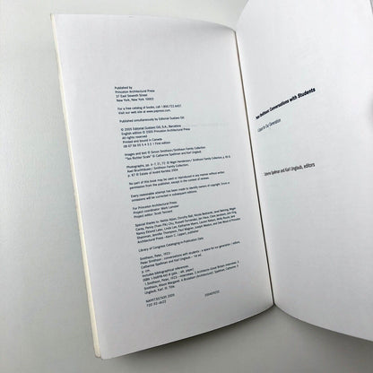 Peter Smithson: Conversations with Students | Princeton Architectural Press 2005