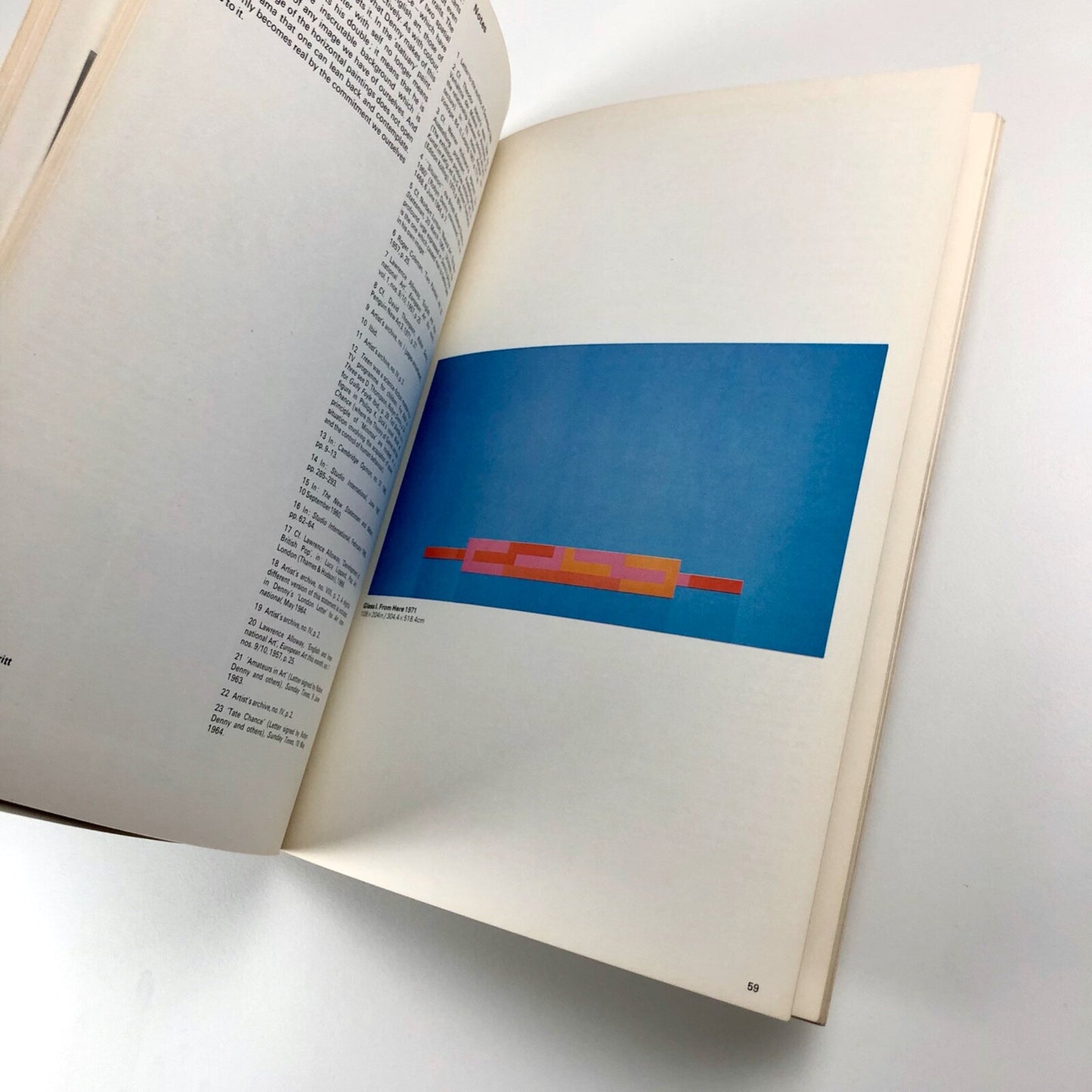 Robyn Denny exhibition catalogue | Tate Gallery March-April 1973