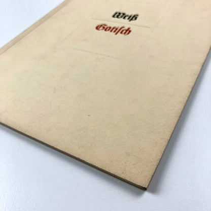 Eine Gotische Schrift type specimen brochure | Weiss-Gotisch E.R. Weiss Bauersche Gießerei