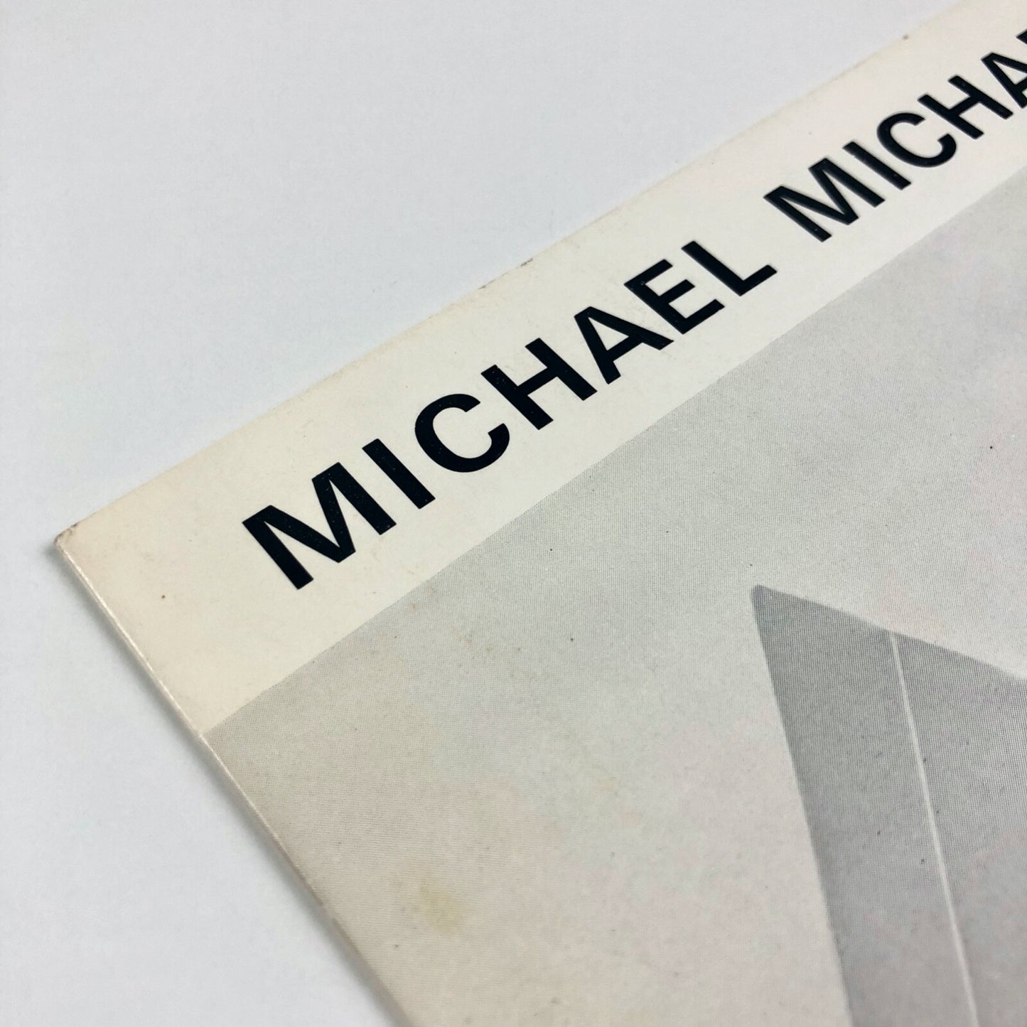 Michael Michaeledes folding card Juda Rowan Gallery | 1982 exhibition