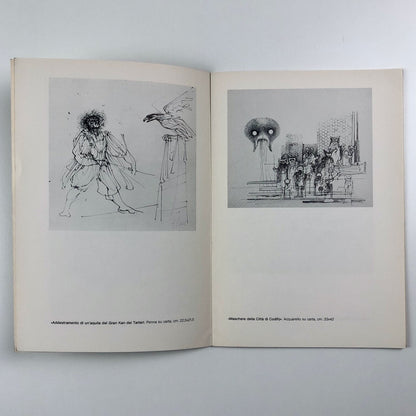 Disegni, acquarelli e grafiche di Fabrizio Clerici per il Milione di Marco Polo | Exhibition catalogue, 1979