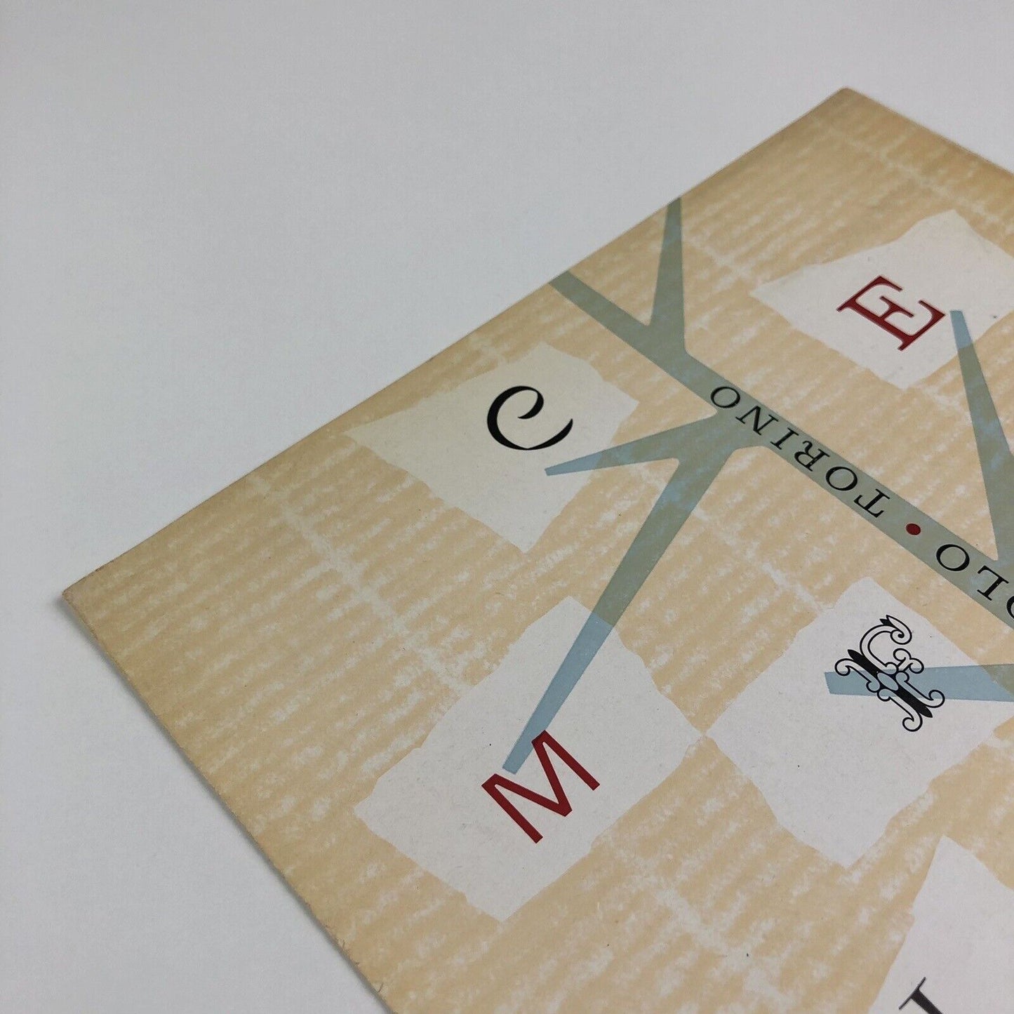 Type specimen for Caratteri Nebiolo Torino design by Aldo Novarese undated