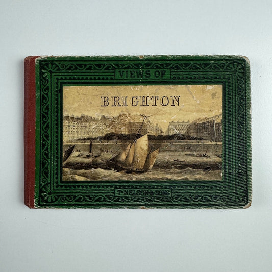 Views of Brighton | T. Nelson & Sons. Small pictorial fold-out guide book c1870s